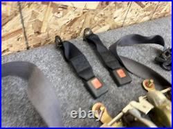 Toyota Supra 1986-88 Front Rear Seatbelt Seat Belts Buckles Set Blue Oem Toyota Supra 1986-88 Front Rear Seatbelt Seat Belts Buckles Set Blue Oem