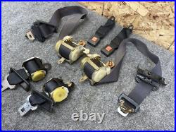 Toyota Supra 1986-88 Front Rear Seatbelt Seat Belts Buckles Set Blue Oem Toyota Supra 1986-88 Front Rear Seatbelt Seat Belts Buckles Set Blue Oem