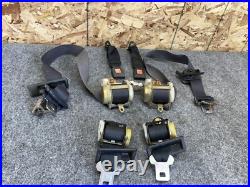 Toyota Supra 1986-88 Front Rear Seatbelt Seat Belts Buckles Set Blue Oem Toyota Supra 1986-88 Front Rear Seatbelt Seat Belts Buckles Set Blue Oem
