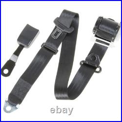Universal Inertia Seat Belt 100/90 170mm Seat Mounted Buckle Right Hand Elect