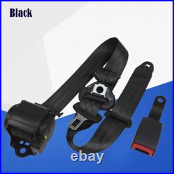 Universal Three-point Automatic Seat Belt For Car Stopper Spacing Limit Buckle C