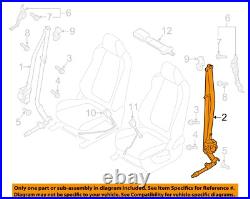 Used Front Left Seat Belt Front fits 2018 Mazda CX-5 bucket seat driver retract