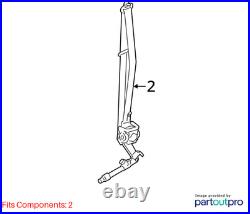 Used Front Left Seat Belt Front fits 2018 Mazda CX-5 bucket seat driver retract