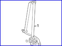 Used Front Left Seat Belt Front fits 2019 Toyota Corolla bucket driver retracto