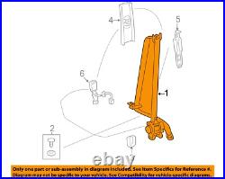 Used Front Left Seat Belt Front fits 2019 Toyota Corolla bucket driver retracto