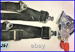 Used Oem 63 73 Volvo P1800 S E Es Front Seat Belts & Center Latch/buckle K261