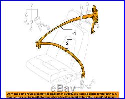 VOLVO OEM 01-04 S60 Front Seat-Belt & Buckle Retractor Right 30675803