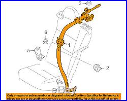 VOLVO OEM 08-12 C30 Rear Seat Belt-Belt & Buckle Retractor Left 30642224