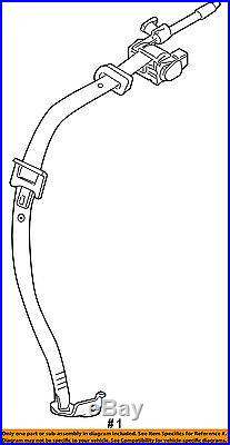 VOLVO OEM 08-12 C30 Rear Seat Belt-Belt & Buckle Retractor Left 30642224