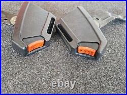 VW Golf Seat Belt Buckle pair Seat GTI 171857756N 171857755AB Scirocco