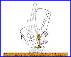 VW VOLKSWAGEN OEM 02-09 Beetle Front Seat Belt-Buckle Left 1Y1858471GFCN