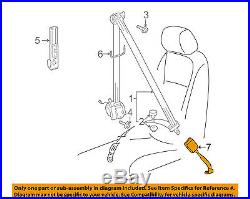 VW VOLKSWAGEN OEM 10-14 Jetta Front Seat Belt-Buckle End Left 1K3857755AKYLZ