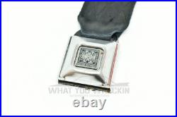 Vgc Genuine Chrysler Valiant Rear Seat Lap Belt Buckle Black VC Ve Vf Vg Ch