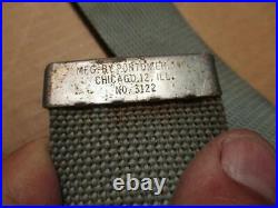 Vintage EZ Hot Rod Seat Belts Aluminum Buckles Custom